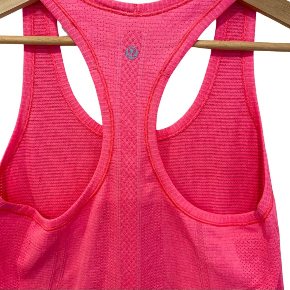 Lululemon Swiftly Tech Racerback Heathered Neon Pink